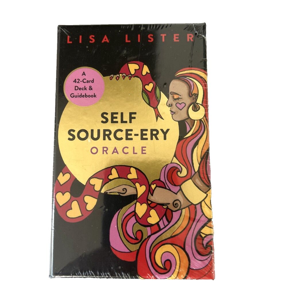 Self Source-ery Oracle: A 42-Card Deck & Guide Book  by Lister Lisa  NEW